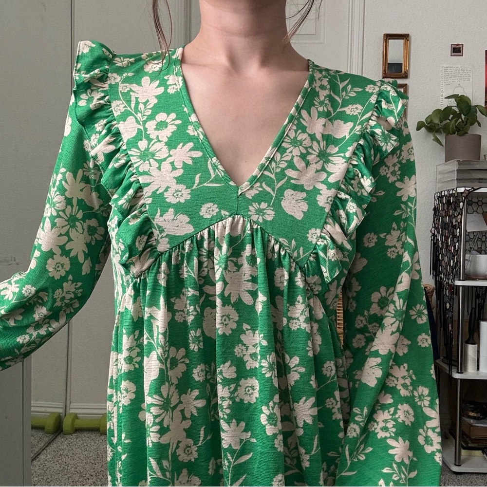 ASOS milkmaid vintage 60s style maxi dress